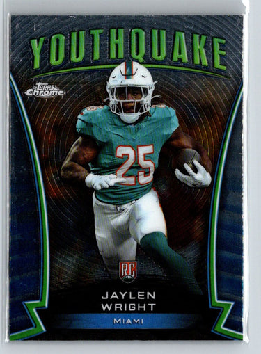 2024 Topps Chrome #Y-25 Jaylen Wright Youthquake N22