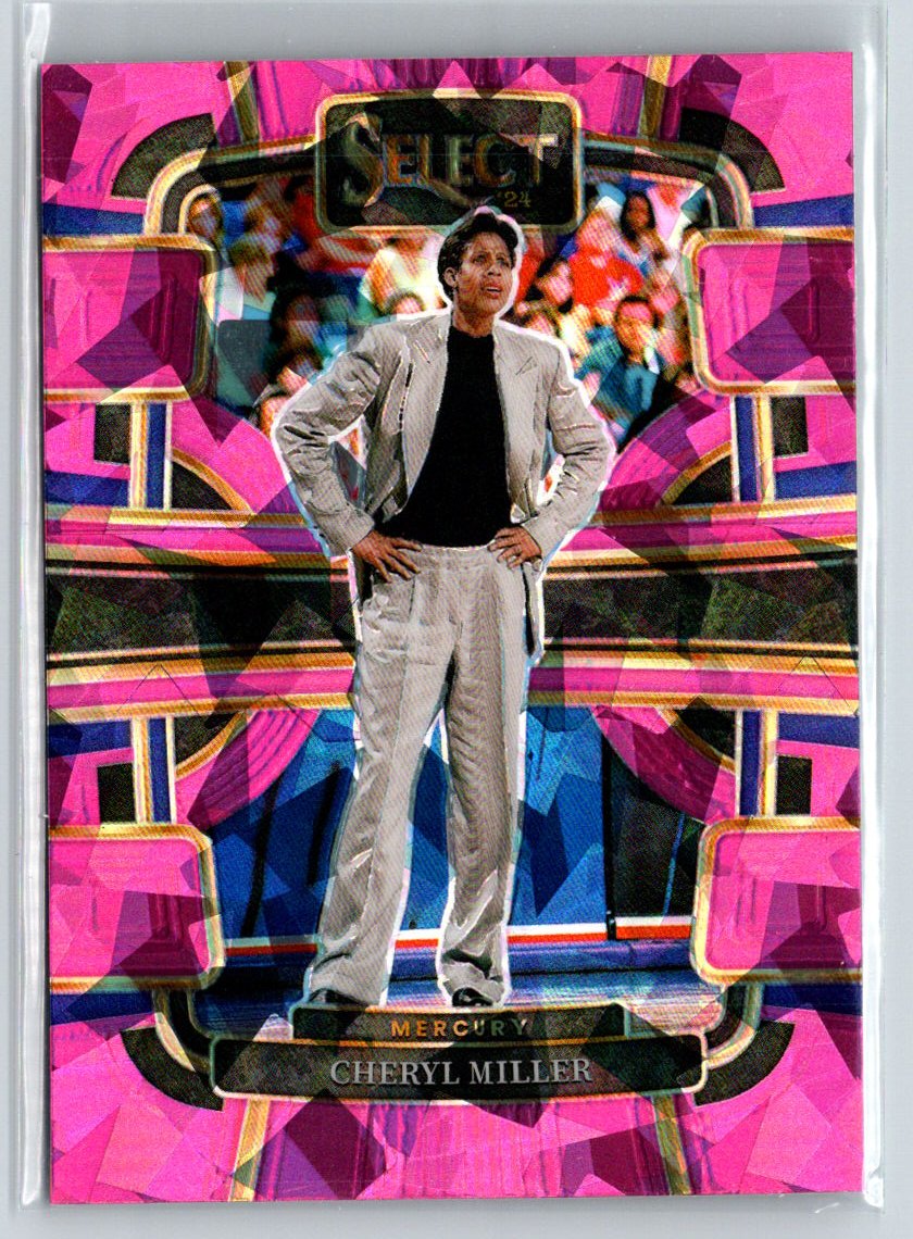 2024 Panini Select WNBA #85 Cheryl Miller Prizms Pink Ice N22