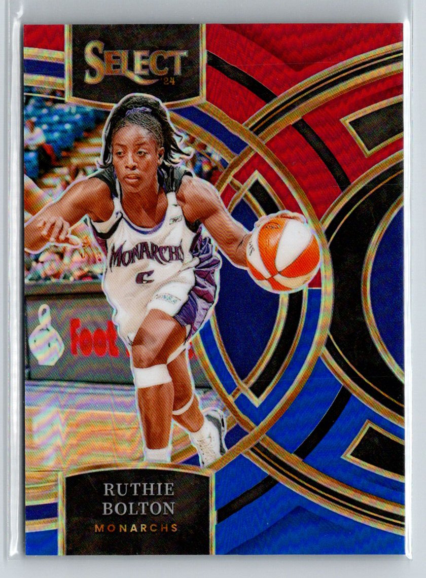 2024 Panini Select WNBA #135 Ruthie Bolton Prizms Red and Blue #/399 N23