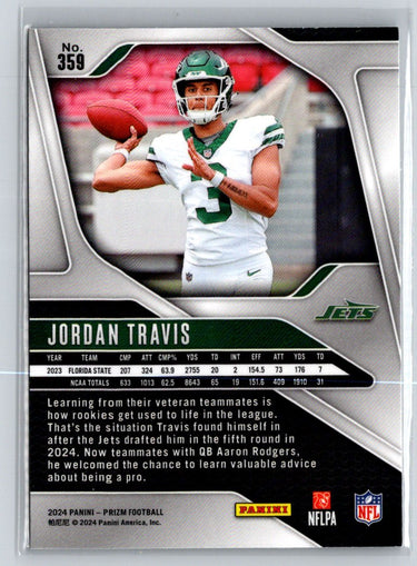 2024 Panini Prizm #359 Jordan Travis N23