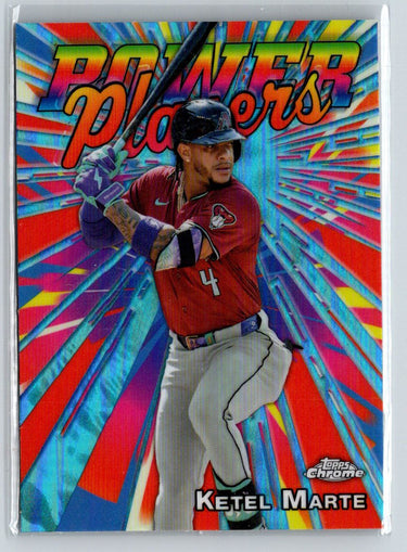 2025 Topps Chrome #PP-4 Ketel Marte Power Players N23