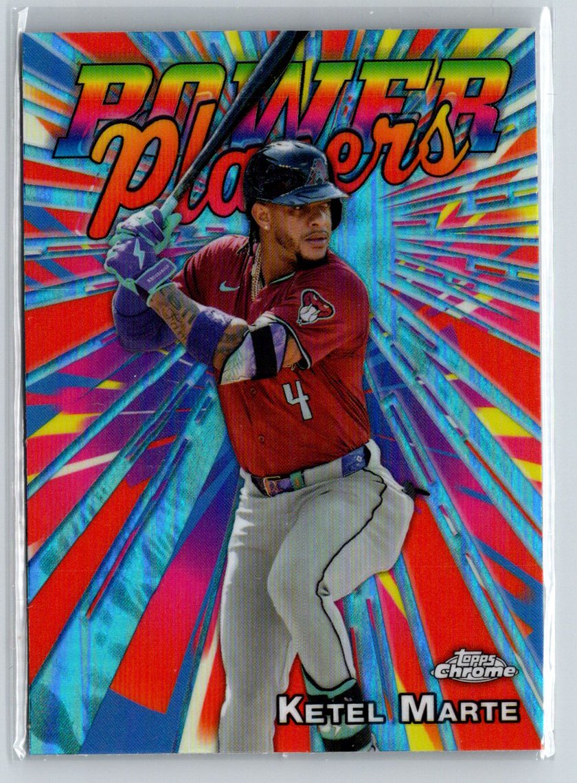 2025 Topps Chrome #PP-4 Ketel Marte Power Players N23