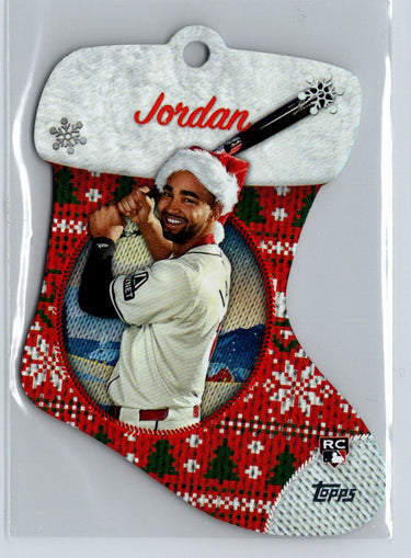 2024 Topps Holiday #SDC-4 Jordan Lawlar Stocking Die Cut Ornaments N23