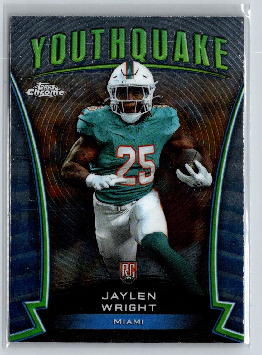 2024 Topps Chrome #Y-25 Jaylen Wright Youthquake N24