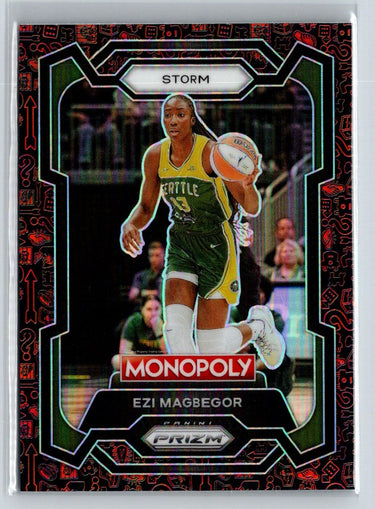 2024 Panini Prizm Monopoly WNBA #8 Ezi Magbegor Icons Red Prizm N24