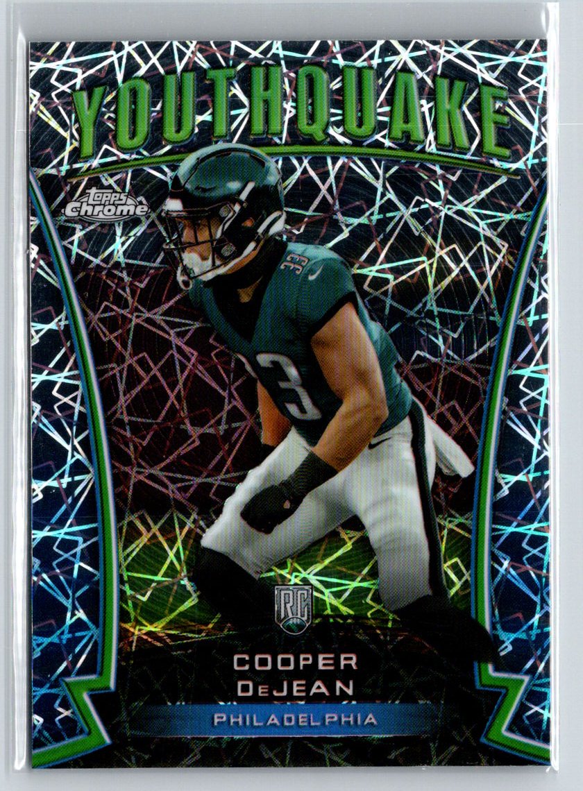 2024 Topps Chrome #Y-11 Cooper DeJean Youthquake Lazer Refractor N24
