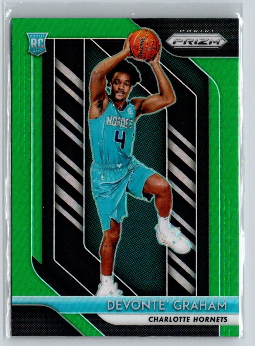 2018-19 Panini Prizm #288 Devonte' Graham Prizms Green N25