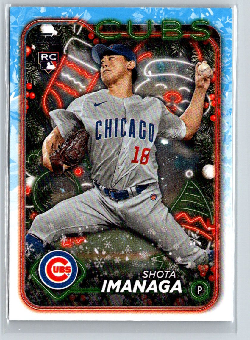 2024 Topps Holiday #H84 Shota Imanaga N25