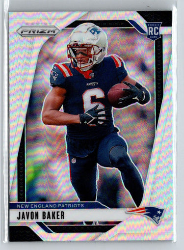 2024 Panini Prizm #344 Javon Baker Silver N27