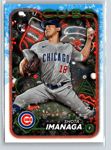 2024 Topps Holiday #H84 Shota Imanaga N27