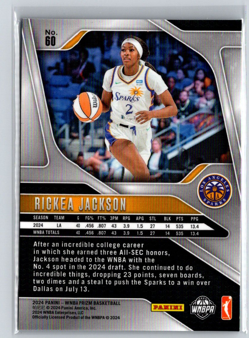 2024 Panini Prizm WNBA #60 Rickea Jackson N29