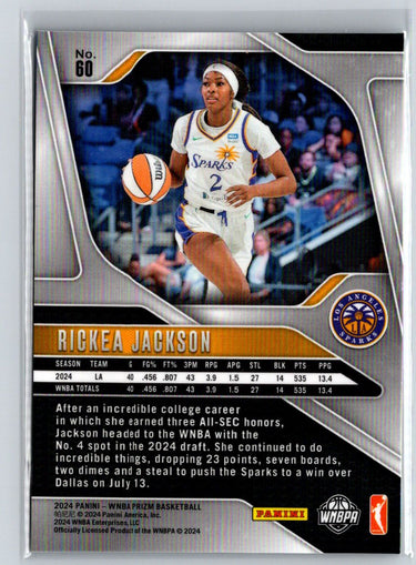 2024 Panini Prizm WNBA #60 Rickea Jackson N29