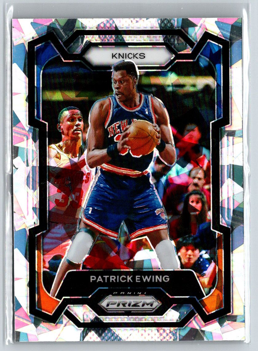 2023-24 Panini Prizm #188 Patrick Ewing Prizms Ice N32