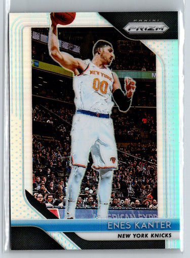 2018-19 Panini Prizm #277 Enes Kanter Prizms Silver N32