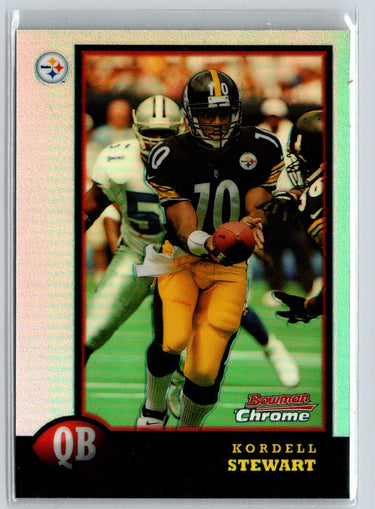 1998 Bowman #BCP9 Kordell Stewart Chrome Preview Refractors N33
