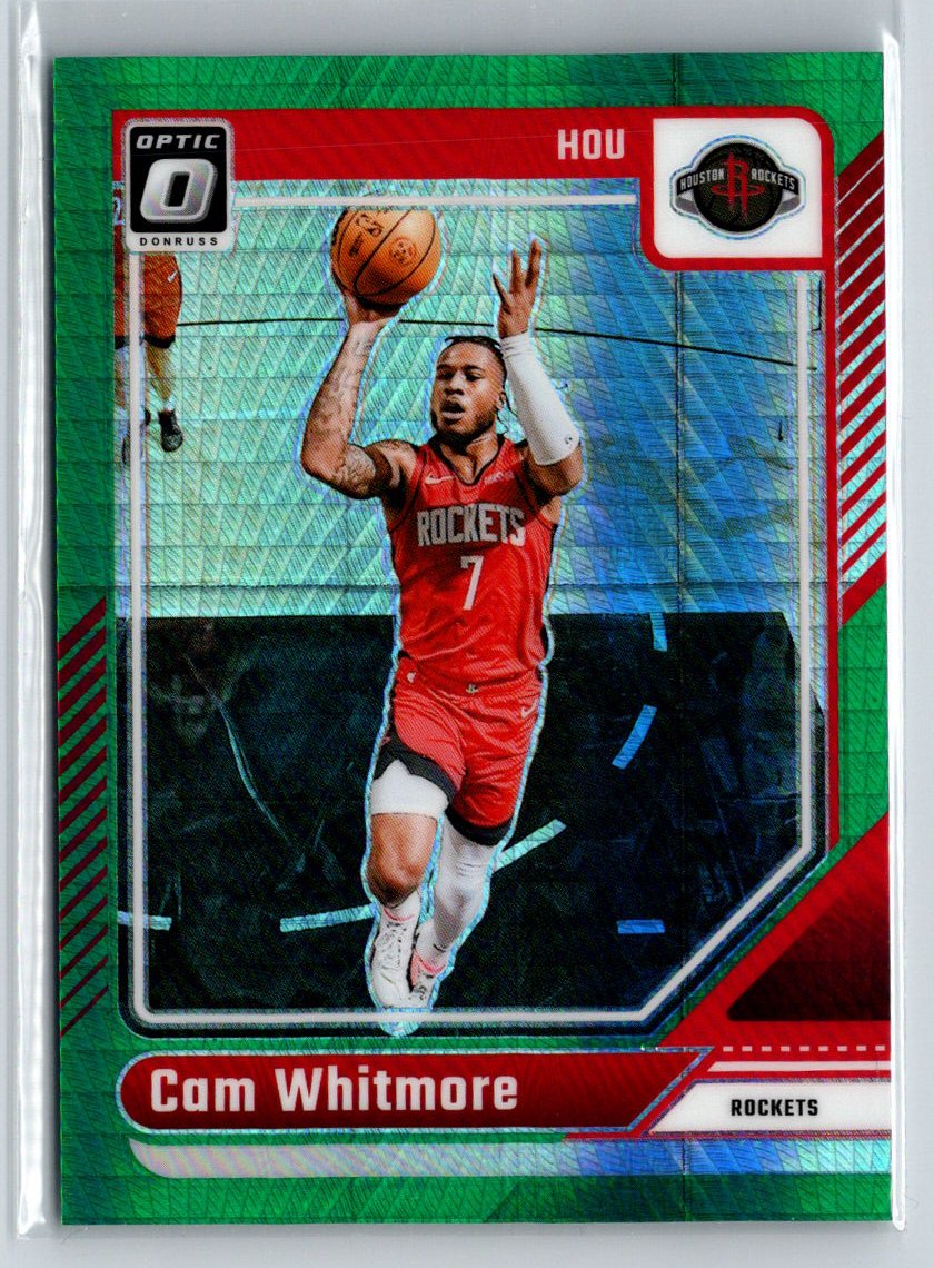 2024-25 Donruss Optic #97 Cam Whitmore Hyper Green #/249 N34