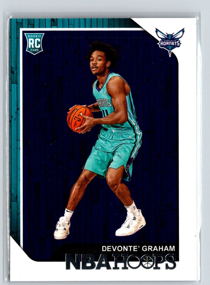 2018-19 Hoops #253 Devonte' Graham N34