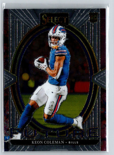 2024 Panini Select #1 Keon Coleman Select Future N35