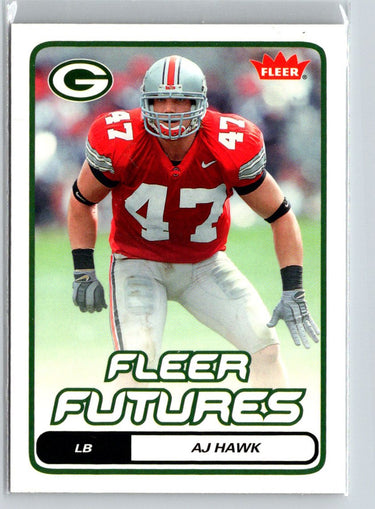 2006 Fleer #101 A.J. Hawk N35