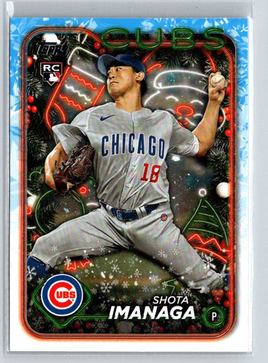 2024 Topps Holiday #H84 Shota Imanaga N35
