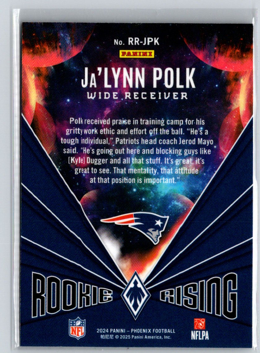 2024 Panini Phoenix - Rookie Rising #RR-JPK Ja'Lynn Polk N36