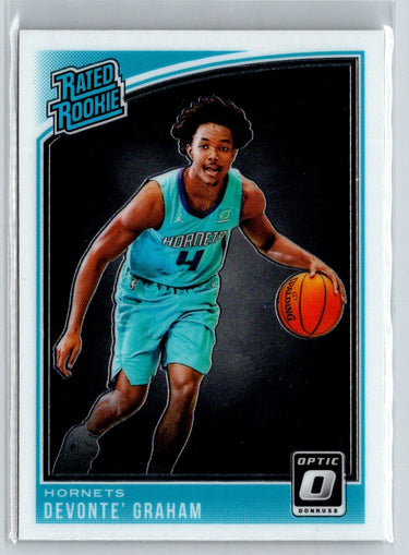 2018-19 Donruss Optic #189 Devonte' Graham N37