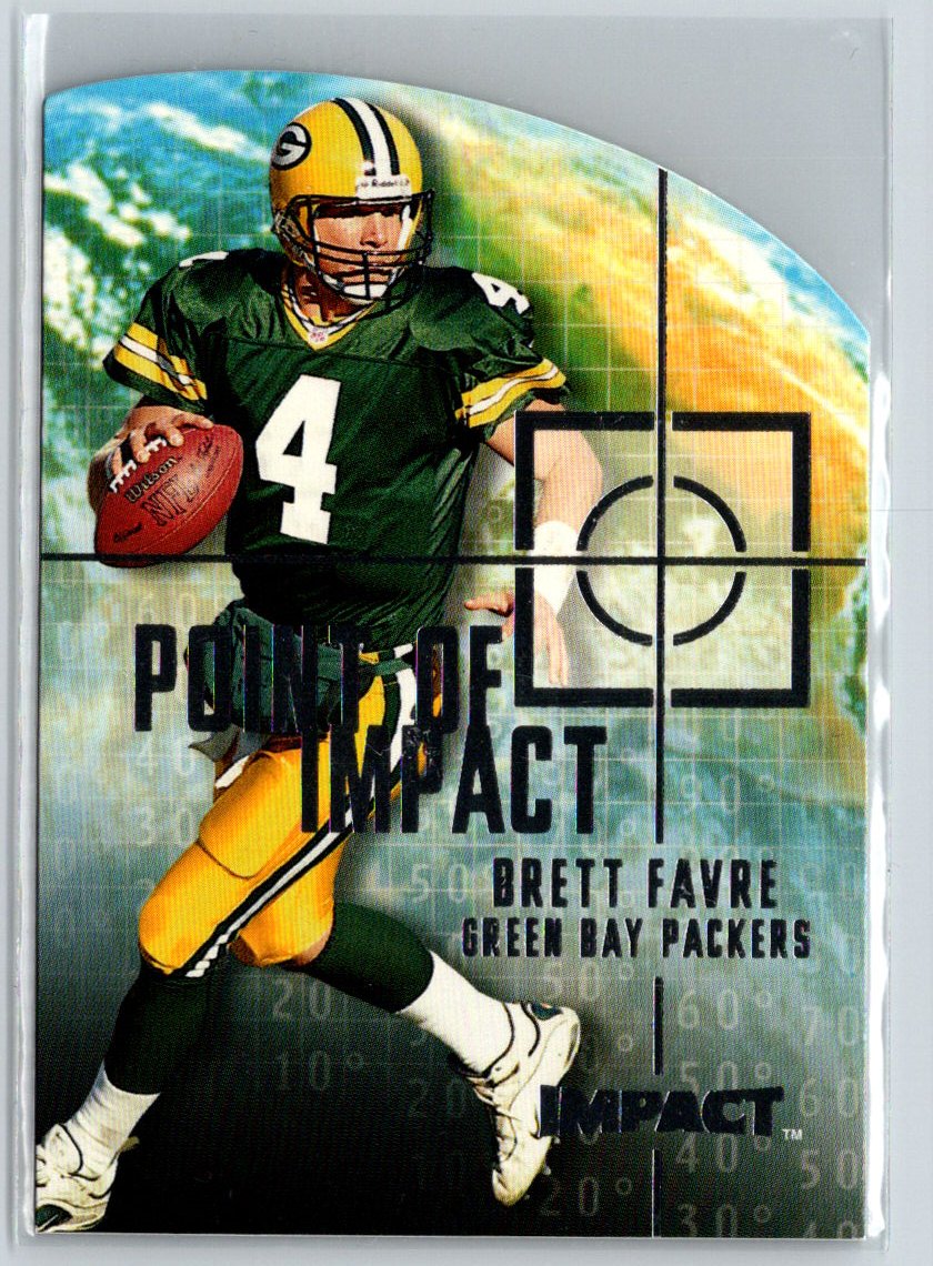 2000 Impact #3 PI Brett Favre Point of Impact N37