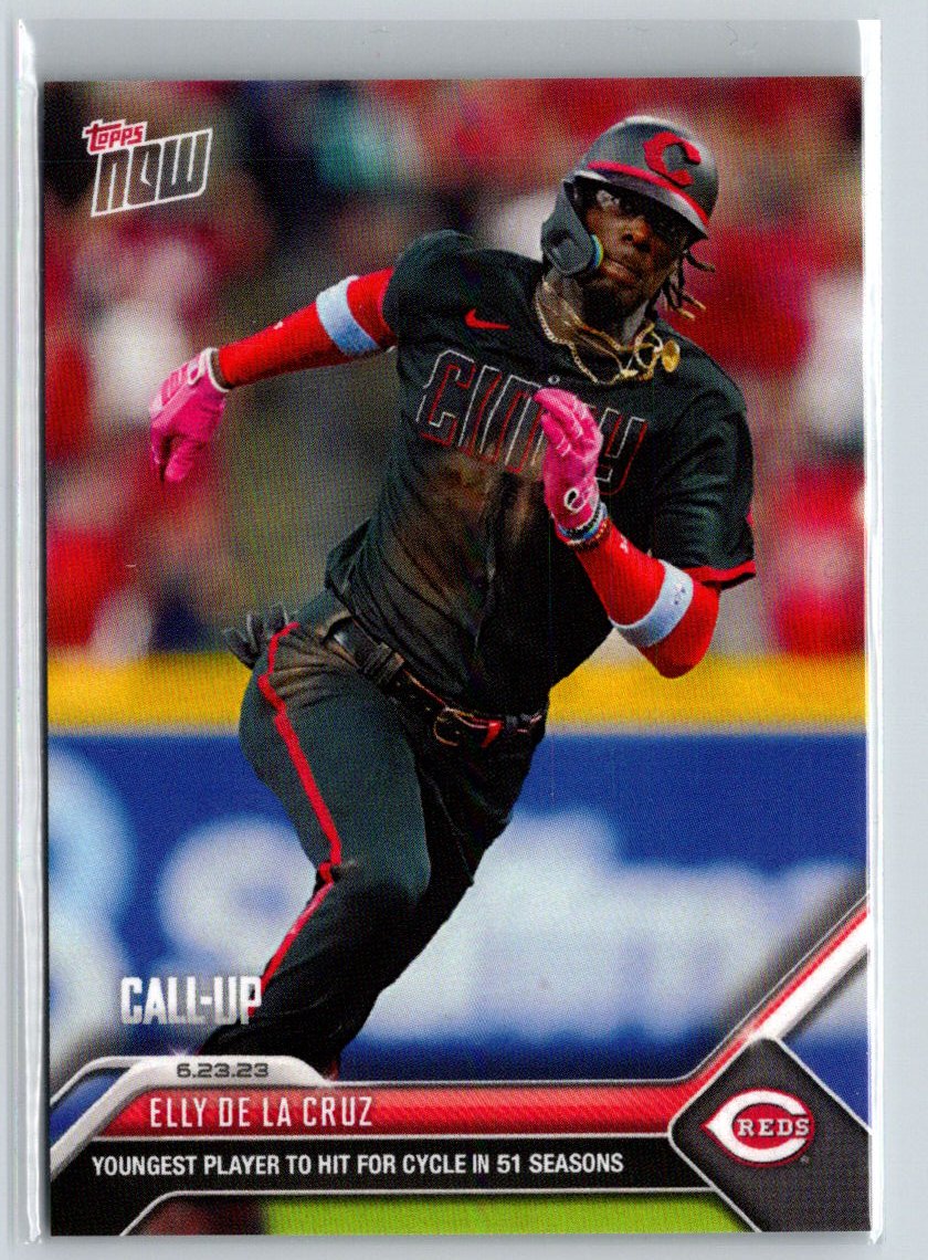 2023 Topps Now #485 Elly De La Cruz N38