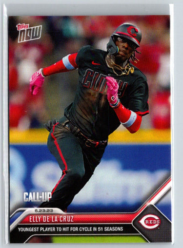2023 Topps Now #485 Elly De La Cruz N38