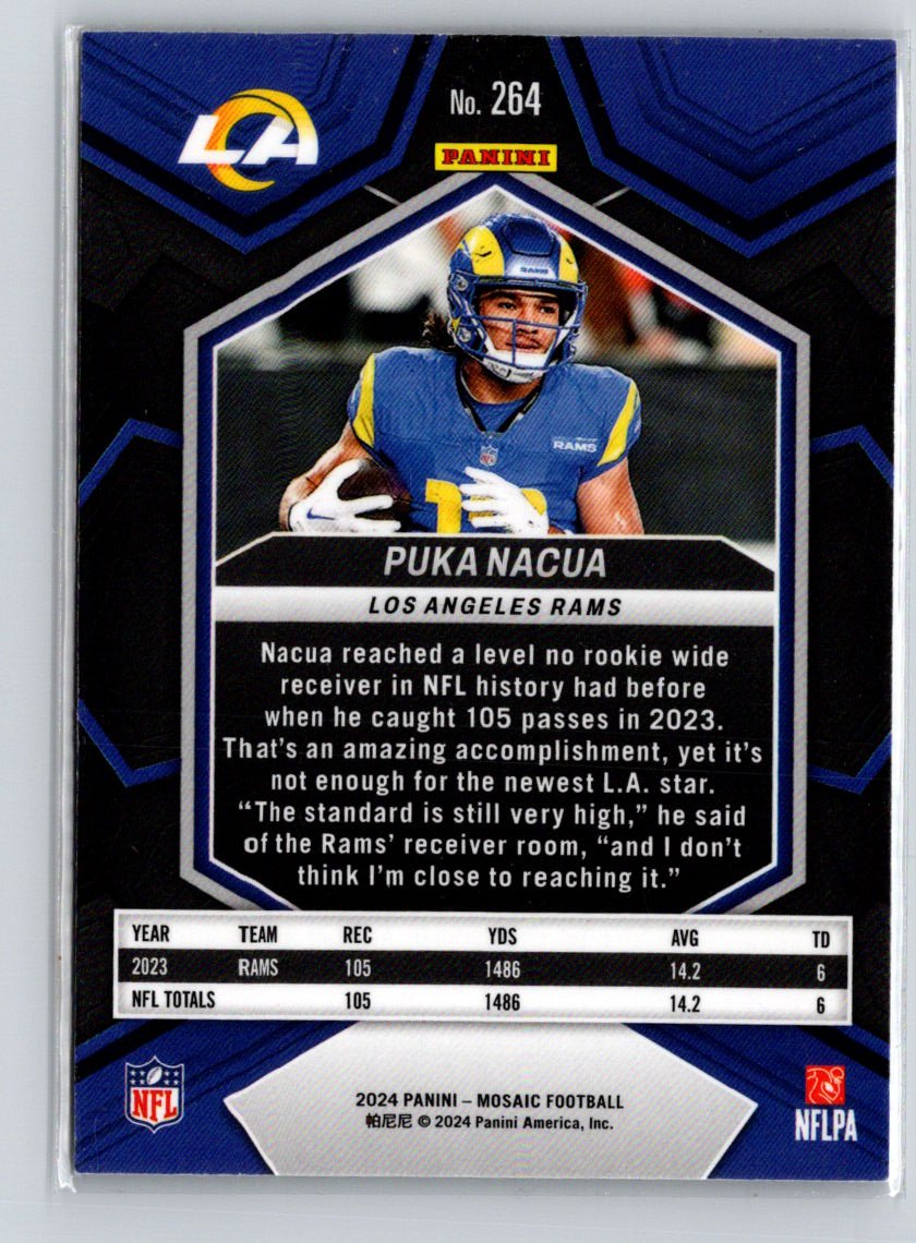 2024 Panini Mosaic #264 Puka Nacua N38