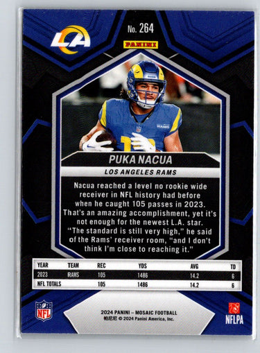 2024 Panini Mosaic #264 Puka Nacua N38