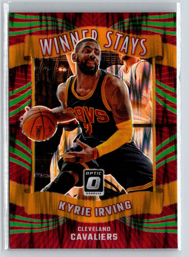2023-24 Donruss Optic - Winner Stays Holo #10 Kyrie Irving Green N39
