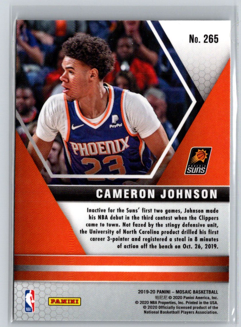 2019-20 Panini Mosaic #265 Cameron Johnson N39