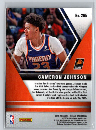 2019-20 Panini Mosaic #265 Cameron Johnson N39