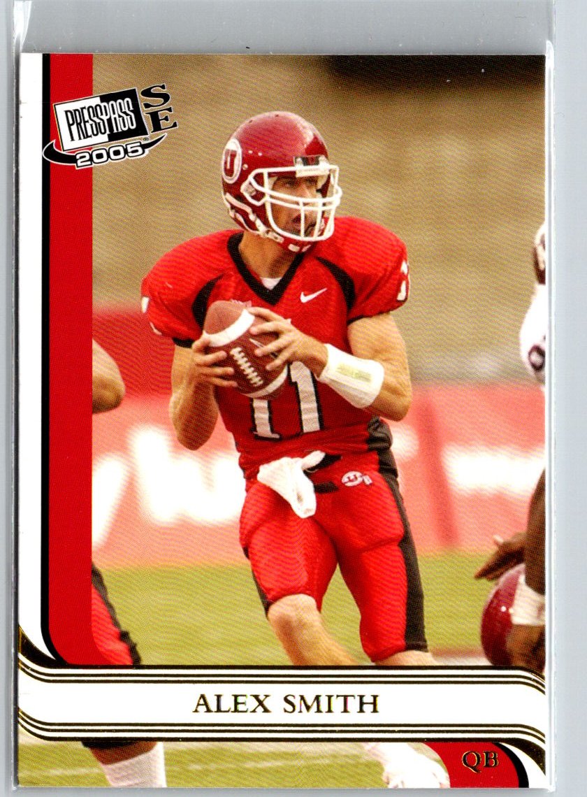 2005 Press Pass SE #G8 Alex Smith Gold N39