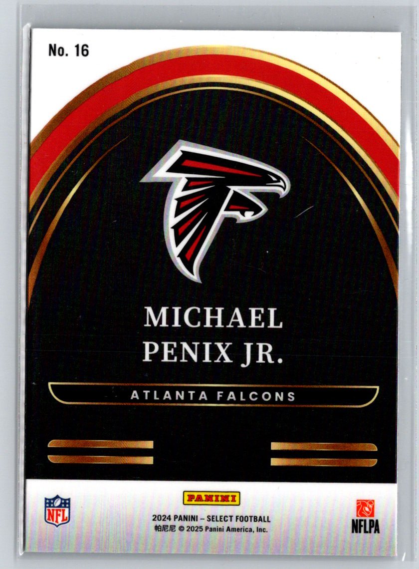 2024 Panini Select #16 Michael Penix Jr. Select Future N40