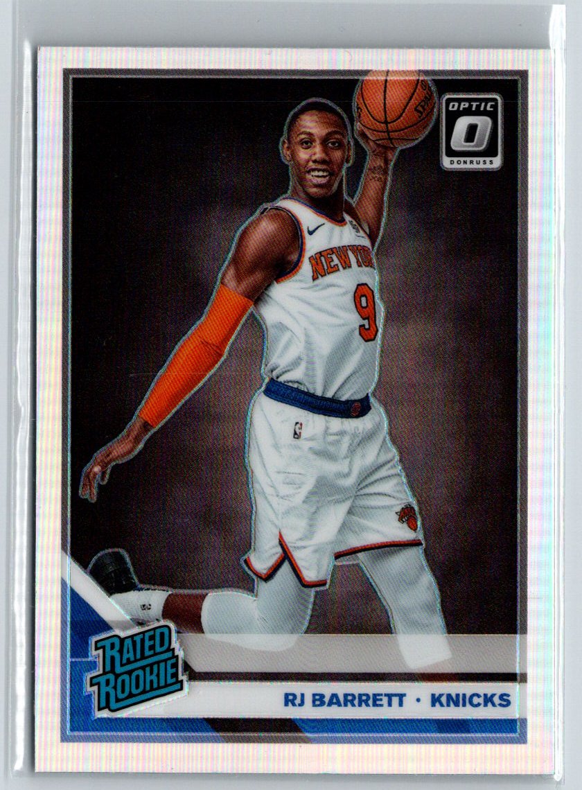 2019-20 Donruss Optic #178 RJ Barrett SIlver N41