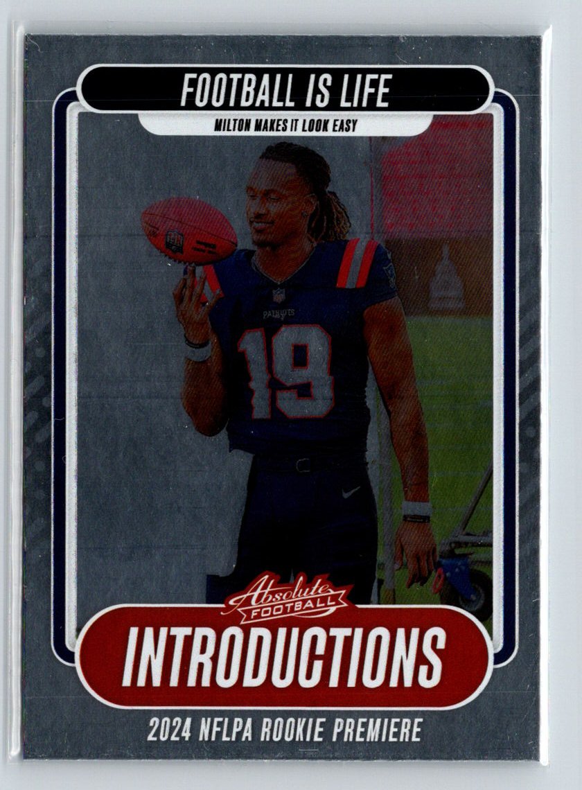 2024 Panini Absolute #I-JMN Joe Milton III Introductions N41