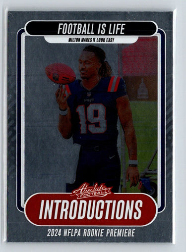 2024 Panini Absolute #I-JMN Joe Milton III Introductions N41