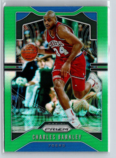 2019-20 Panini Prizm #2 Charles Barkley Prizms Green N42
