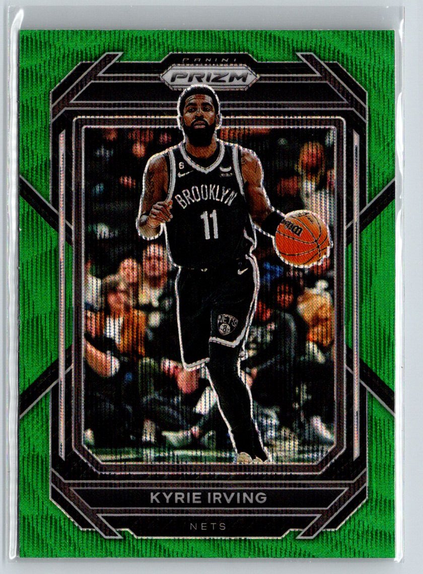 2022-23 Panini Prizm #5 Kyrie Irving Prizms Green Wave N42
