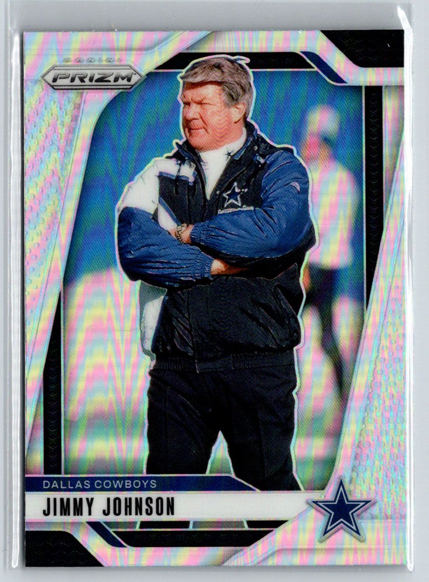 2024 Panini Prizm #82 Jimmy Johnson Silver N42