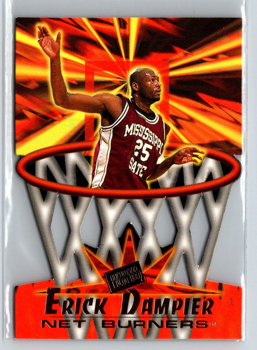 1996 Press Pass #NB 42 Erick Dampier Net Burners N42
