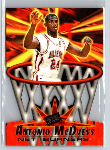 1996 Press Pass #NB 38 Antonio McDyess Net Burners N43
