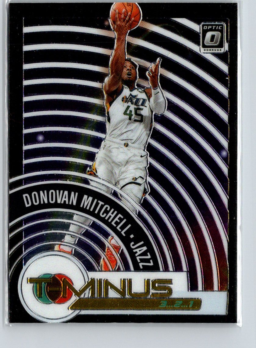 2020-21 Donruss Optic #6 Donovan Mitchell T-Minus 3...2...1 N44