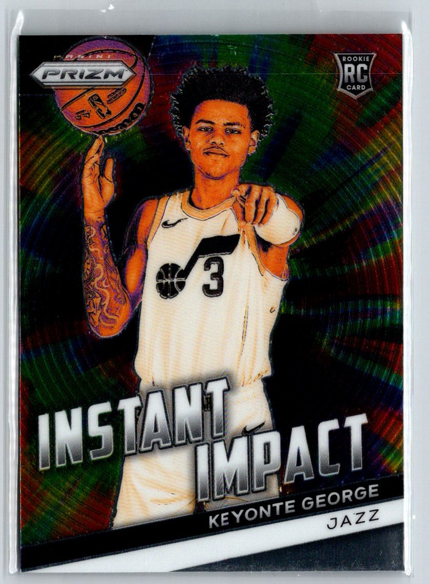 2023-24 Panini Prizm #11 Keyonte George Instant Impact N44