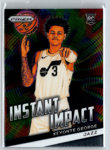 2023-24 Panini Prizm #11 Keyonte George Instant Impact N44
