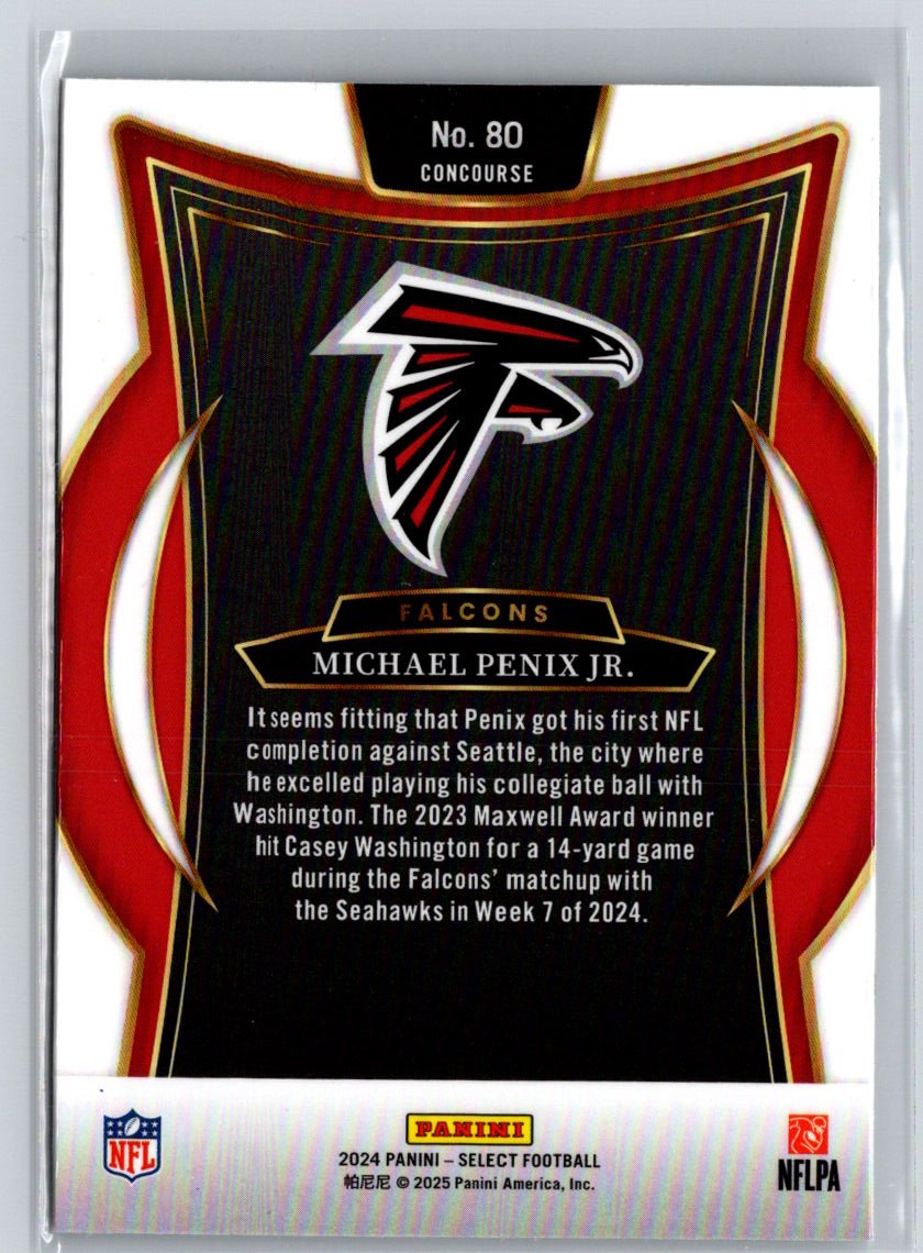 2024 Panini Select #80 Michael Penix Jr. N46