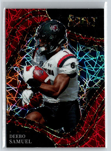 2022 Panini Select Draft Picks #177 Deebo Samuel Red Lazer Prizm N47