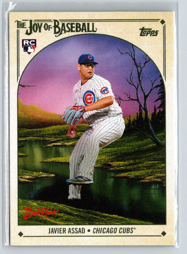 2023 Topps x Bob Ross: The Joy of Baseball #16 Javier Assad N50
